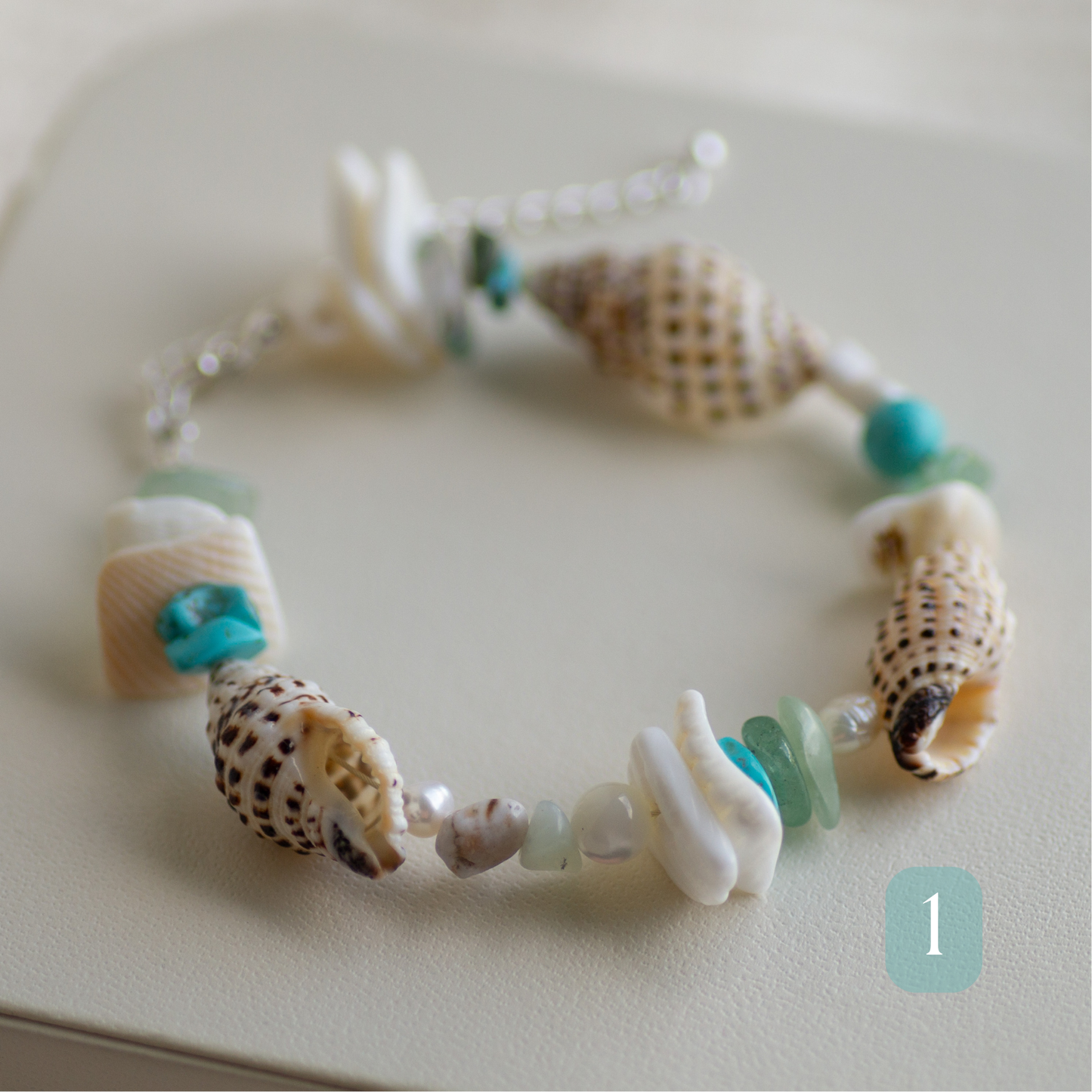 Beaded Shell Bracelets