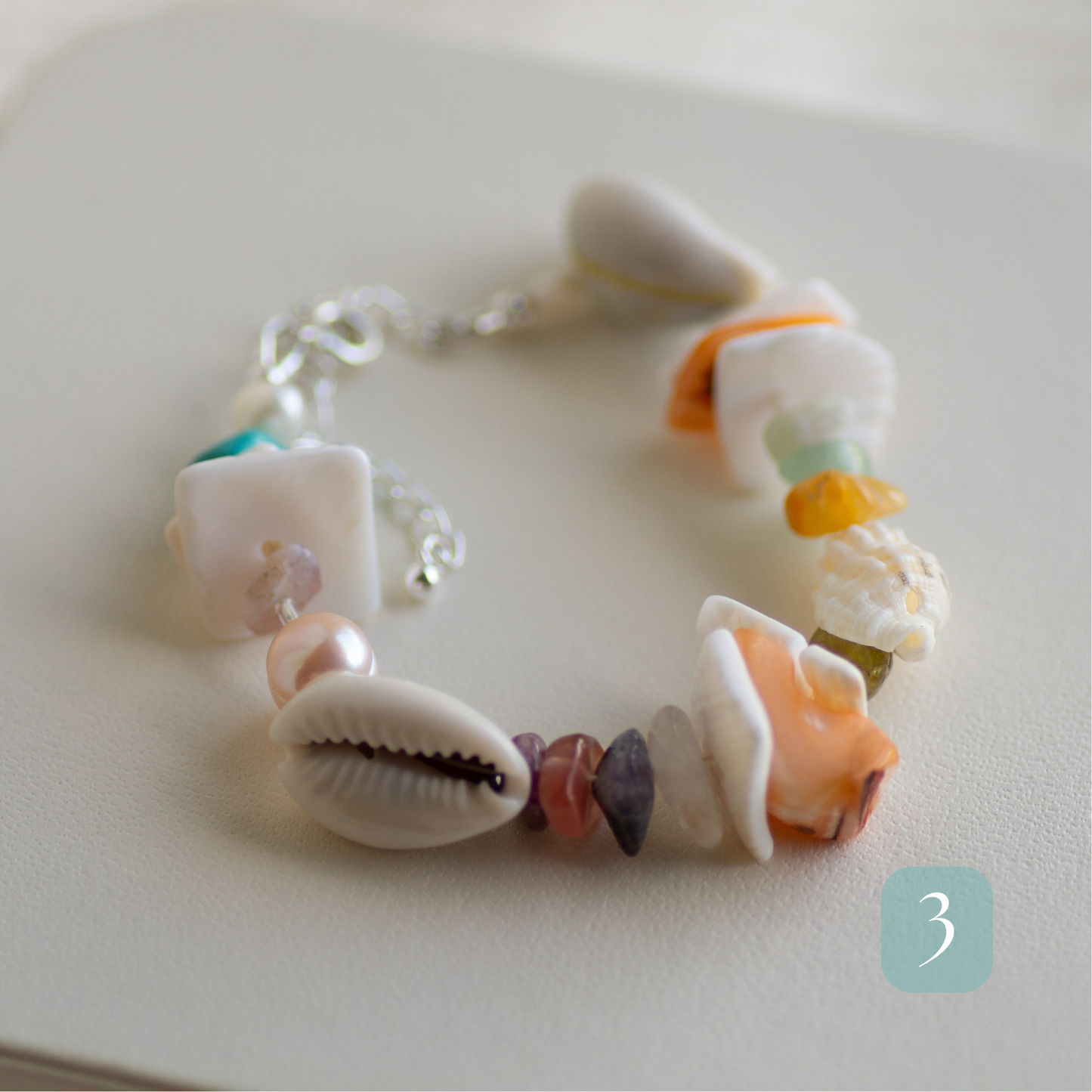 Beaded Shell Bracelets