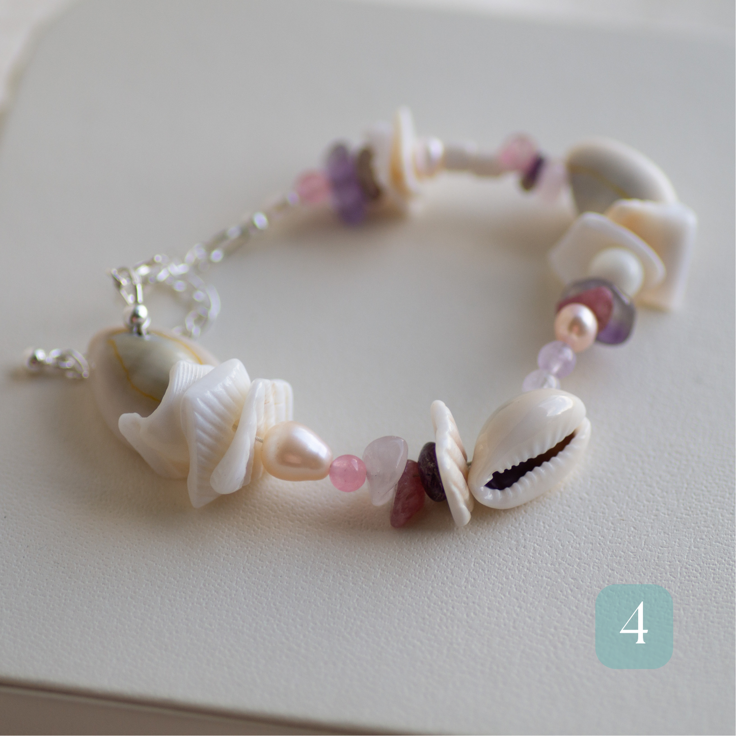 Beaded Shell Bracelets