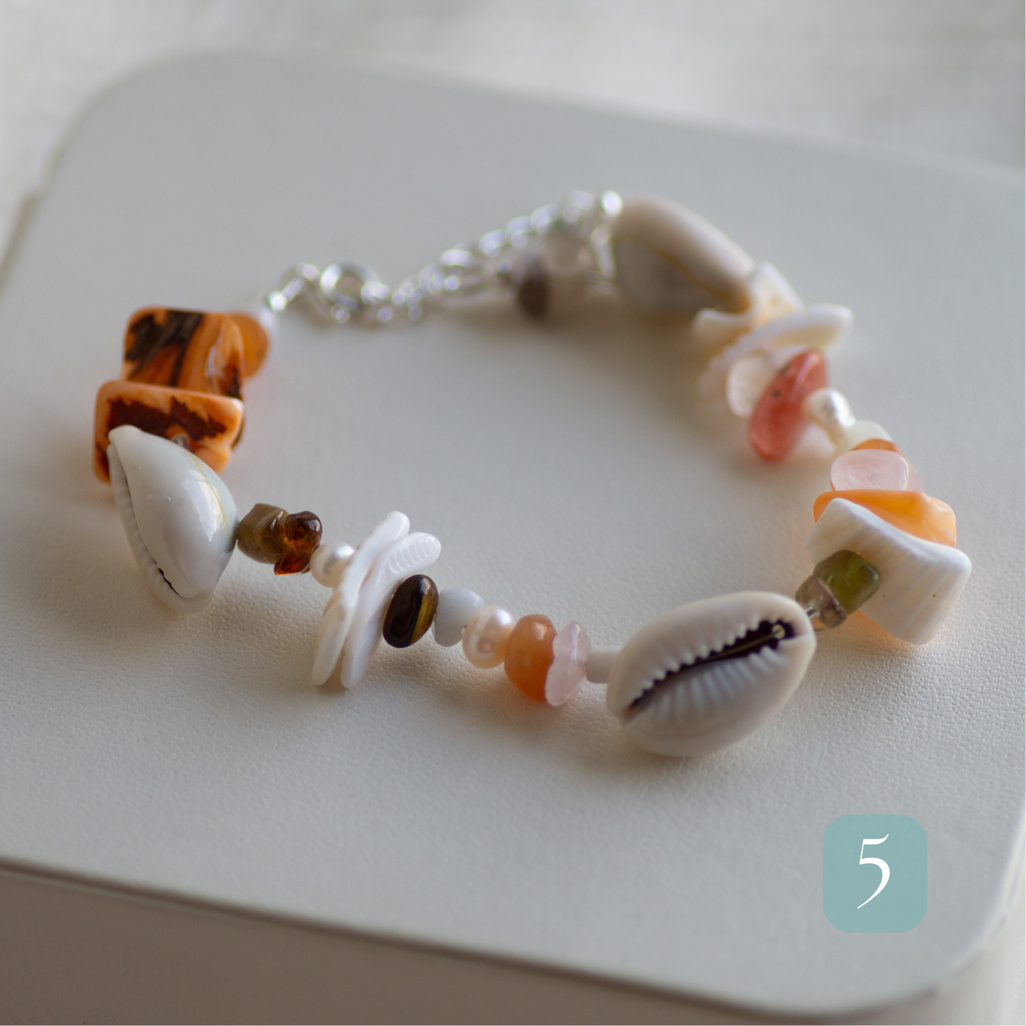 Beaded Shell Bracelets