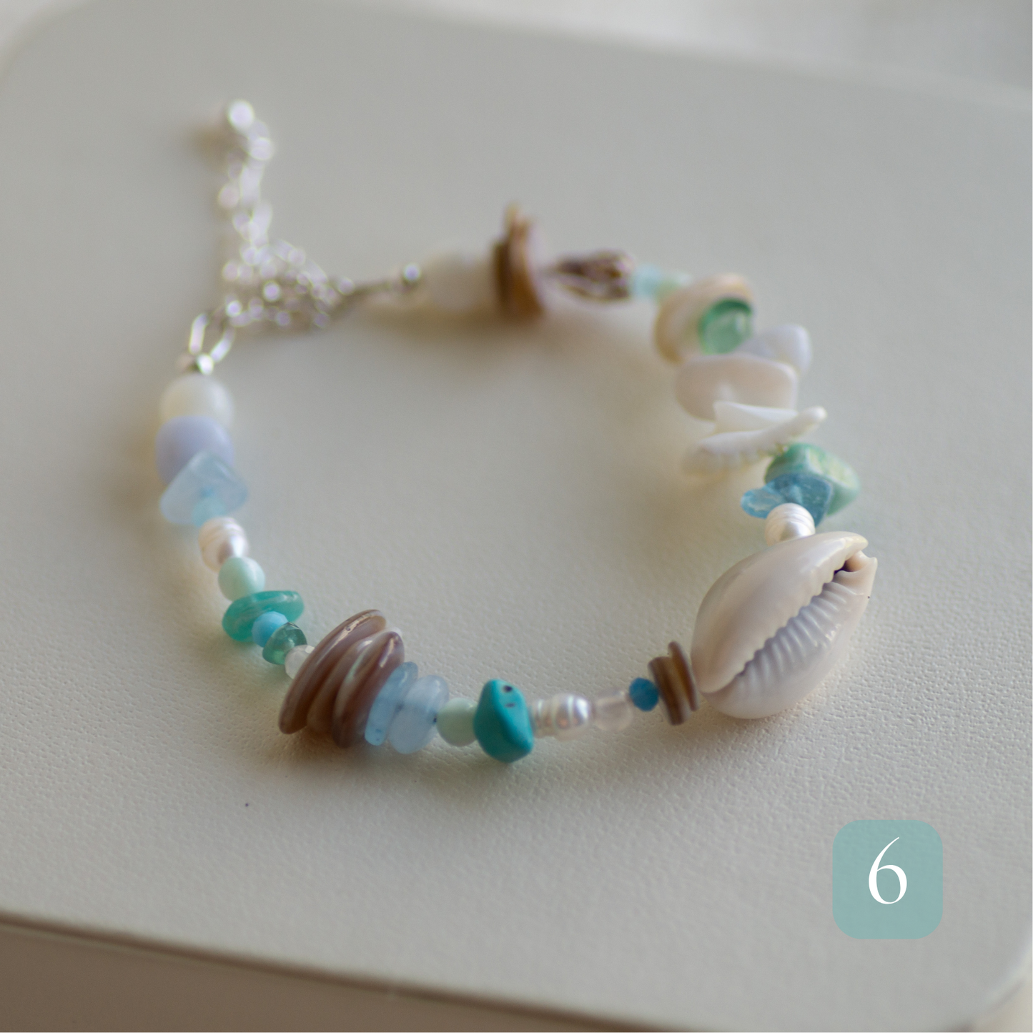 Beaded Shell Bracelets
