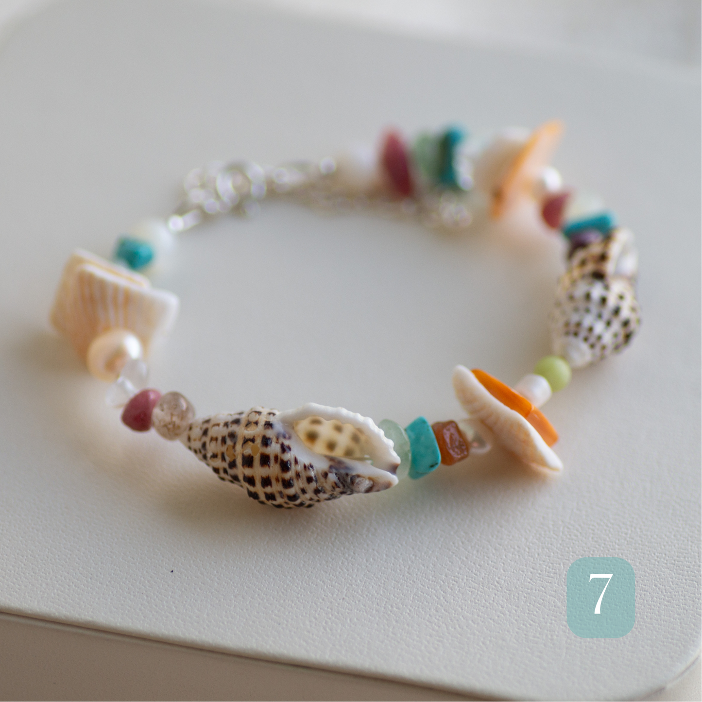 Beaded Shell Bracelets