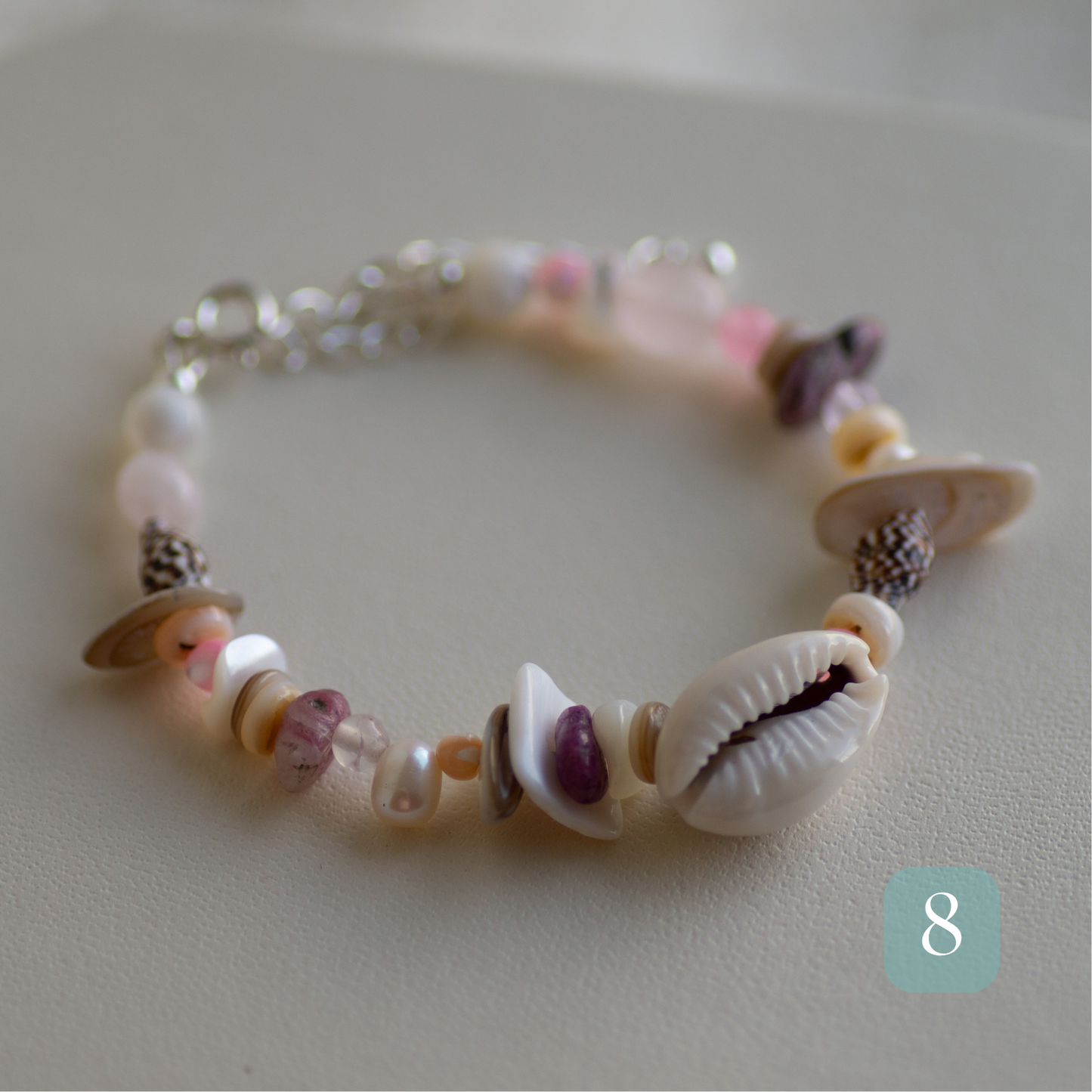 Beaded Shell Bracelets