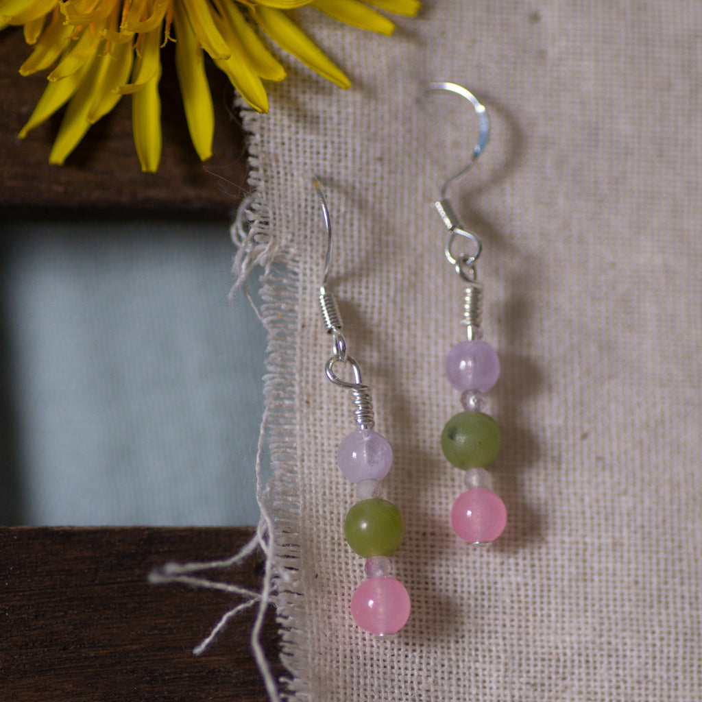 Dew Drop Spring Earrings