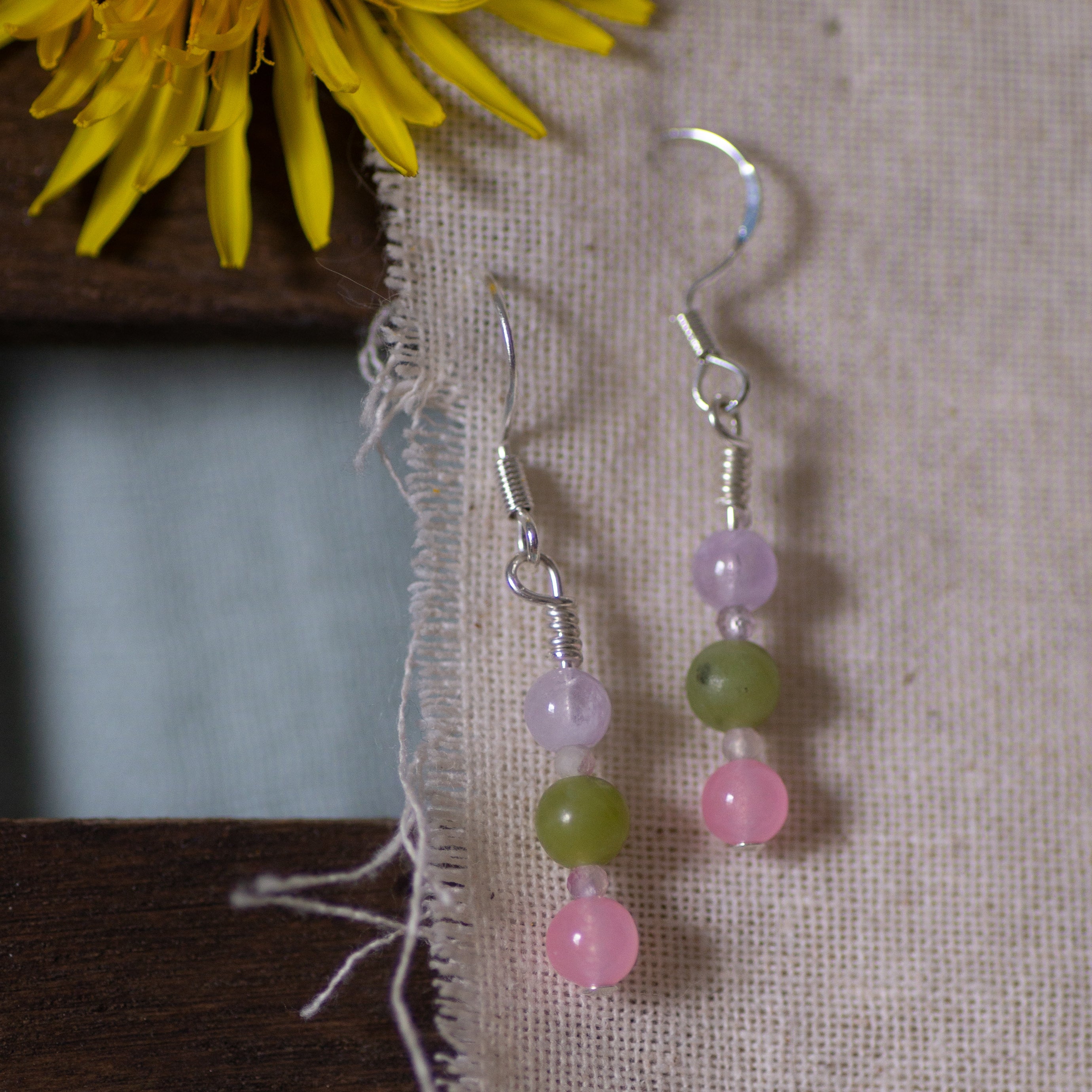 Dew Drop Spring Earrings