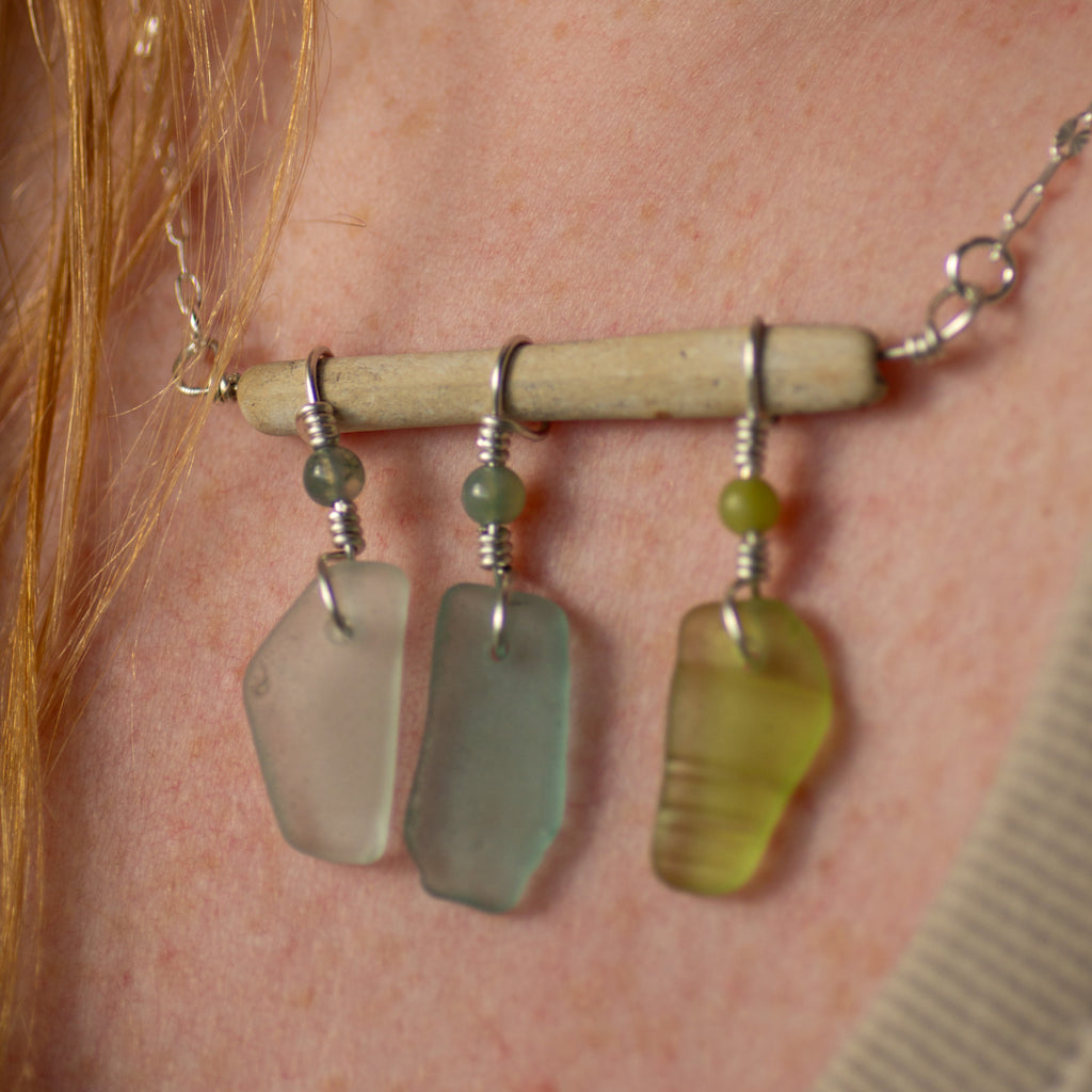 Sea Glass Talisman Necklace