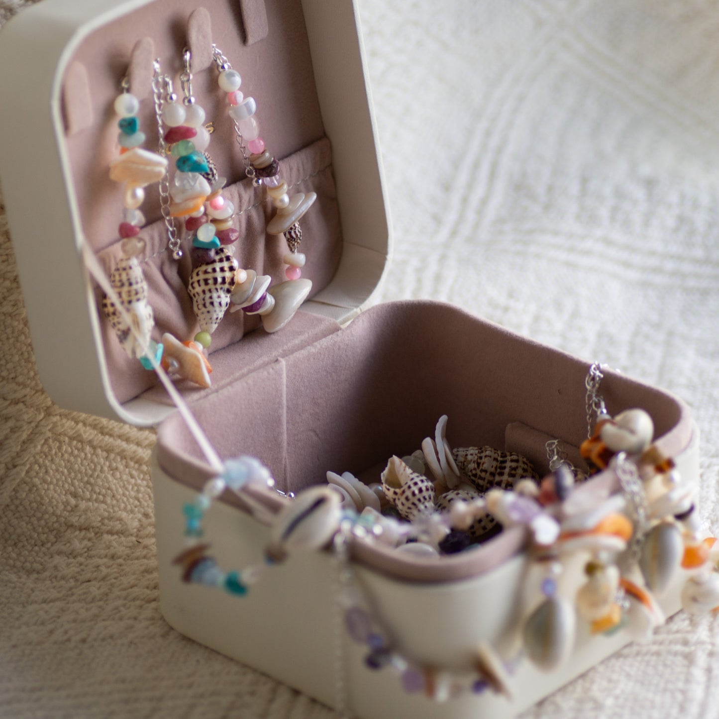 Beaded Shell Bracelets